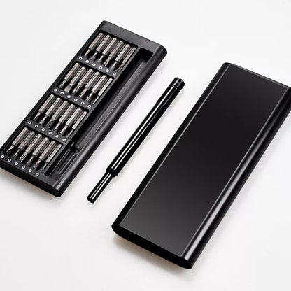 24-in-1 Screwdriver Bit Set – Magnetic, Durable, Compact & Versatile Repair Kit for Daily Use