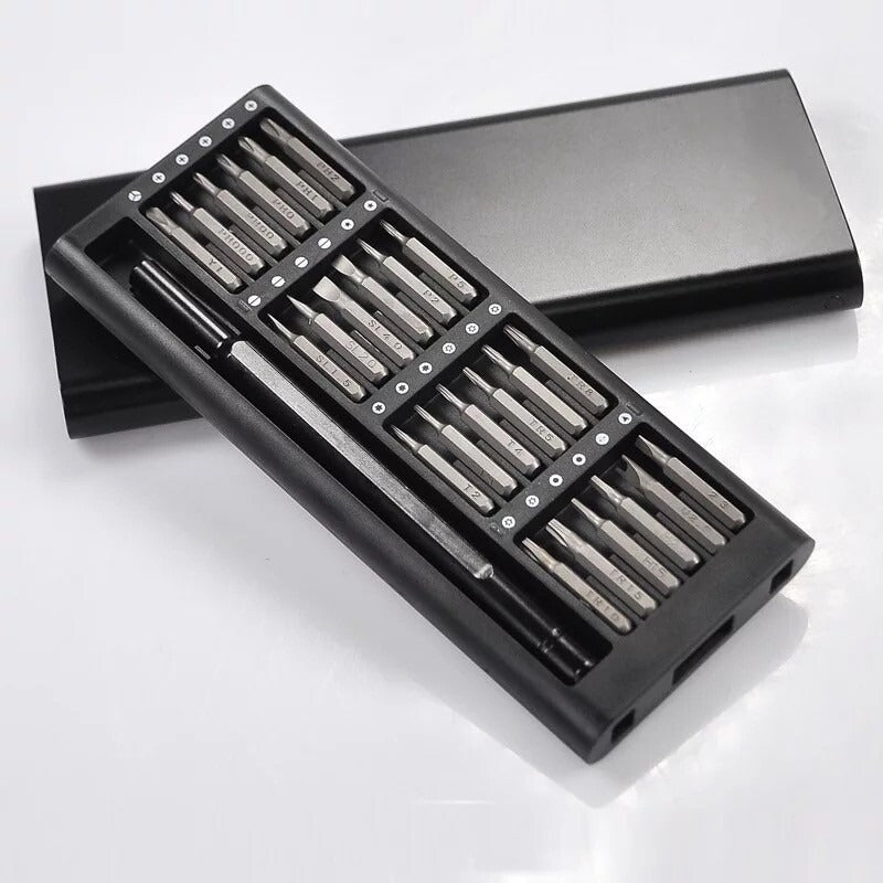 24-in-1 Screwdriver Bit Set – Magnetic, Durable, Compact & Versatile Repair Kit for Daily Use